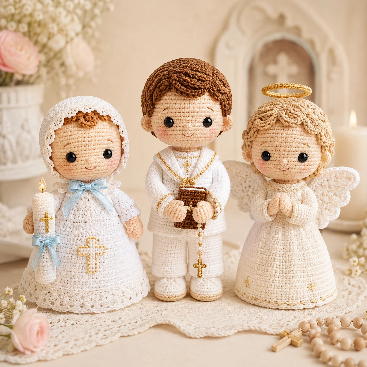 Apresentação do pack Amigurumis Católicos Lucrativos